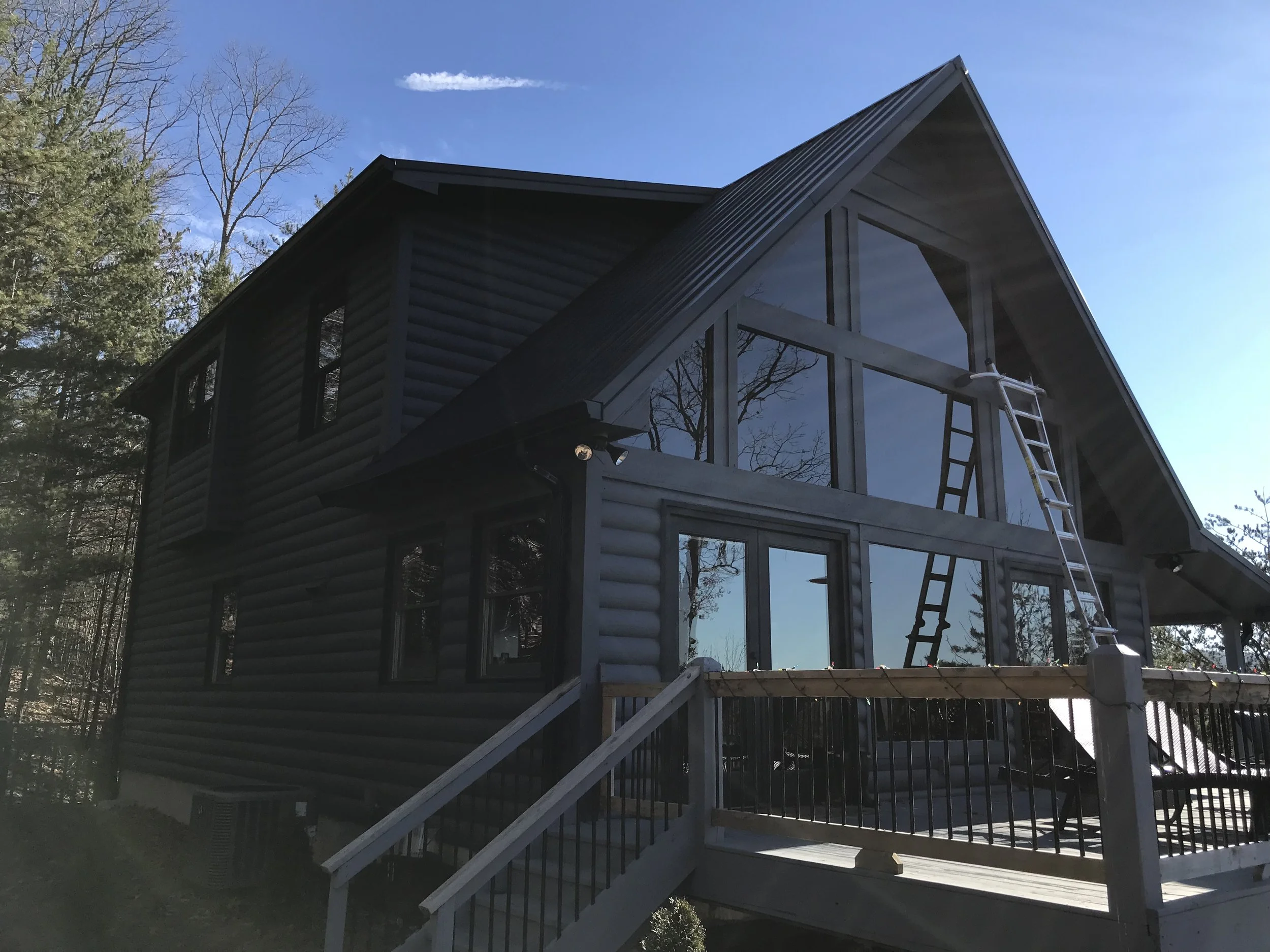 Blue Ridge Window Cleaning team and workplace 2