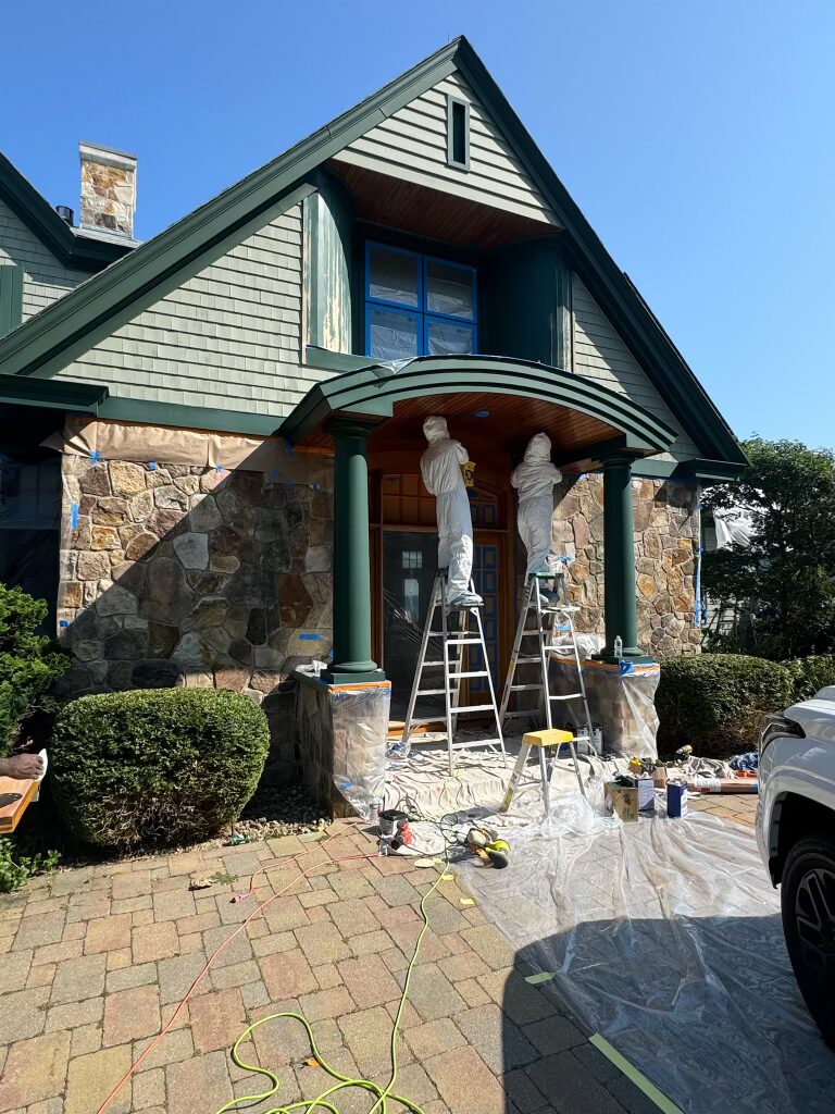 Putnam Coastal Painting team and workplace 2