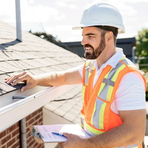 American Roofing & Exteriors team and workplace 2