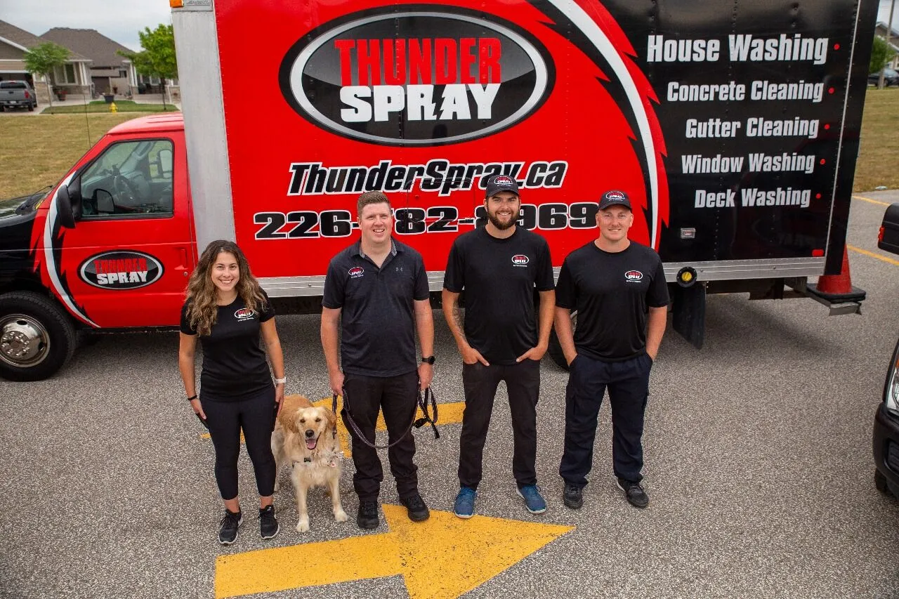 Thunder Spray team and workplace 1