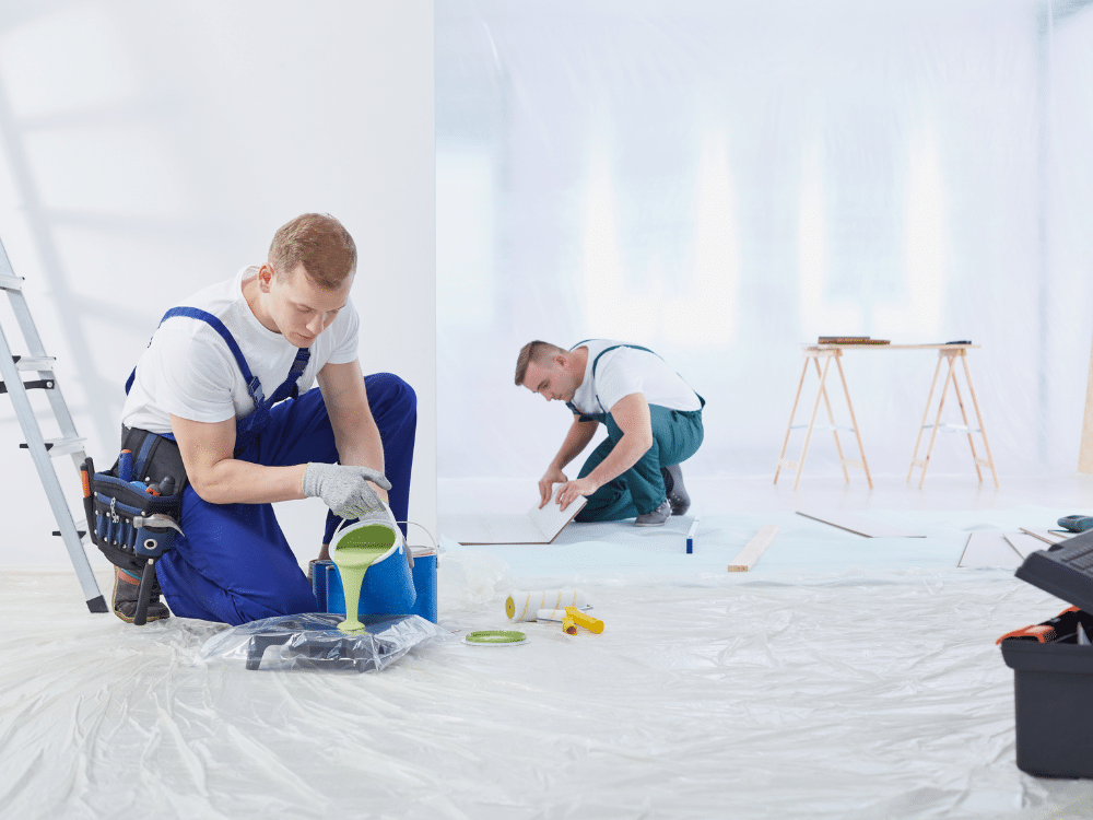 American Painting Specialists team and workplace 3