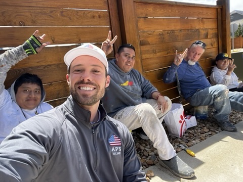 American Painting Specialists team and workplace 4