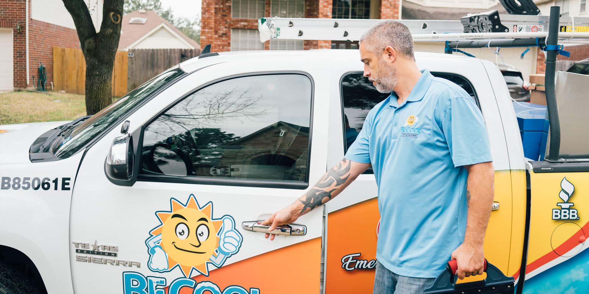 Be Cool A/C and Heating team and workplace 2