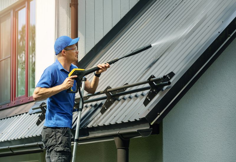 A Clear View Window Cleaning team and workplace 2