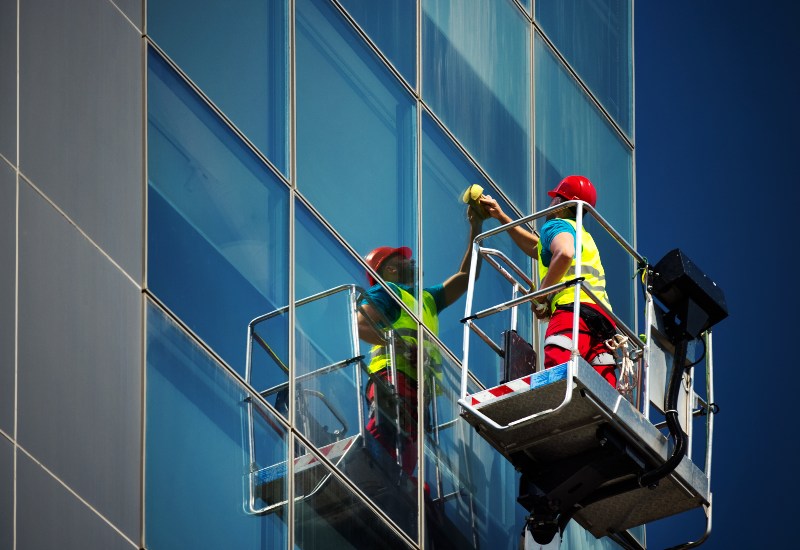 A Clear View Window Cleaning team and workplace 3