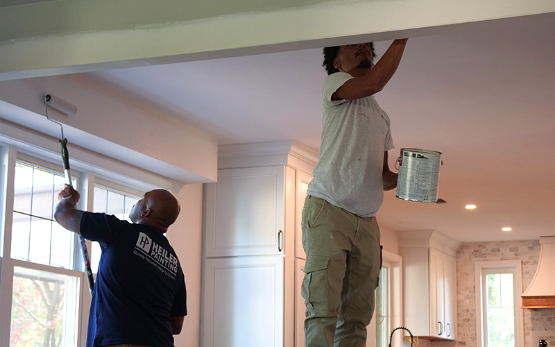 Heiler Painting team and workplace 3