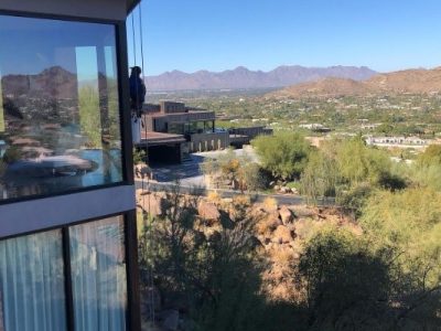 Professional Window Cleaning team and workplace 1