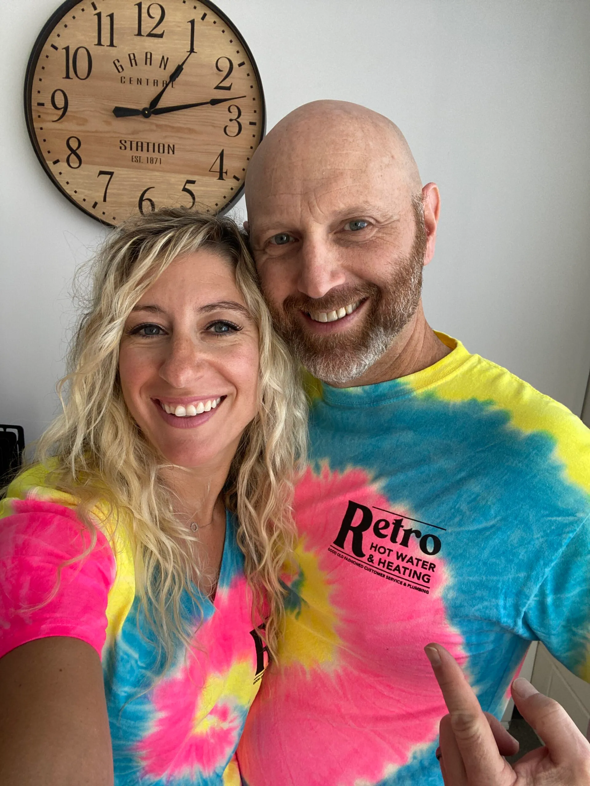 Retro Hot Water & Heating team and workplace 3