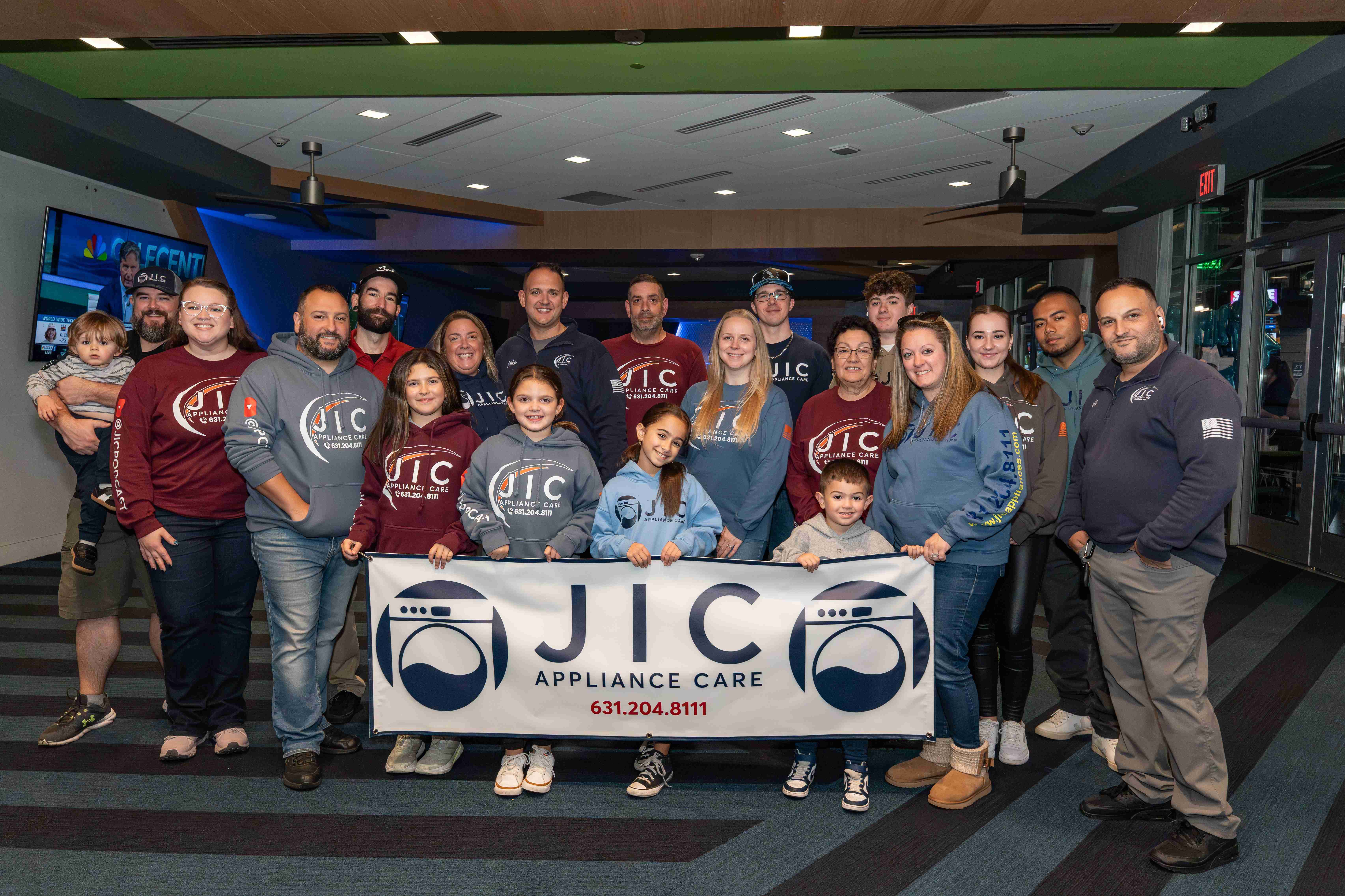 JIC Appliance Care team and workplace 6