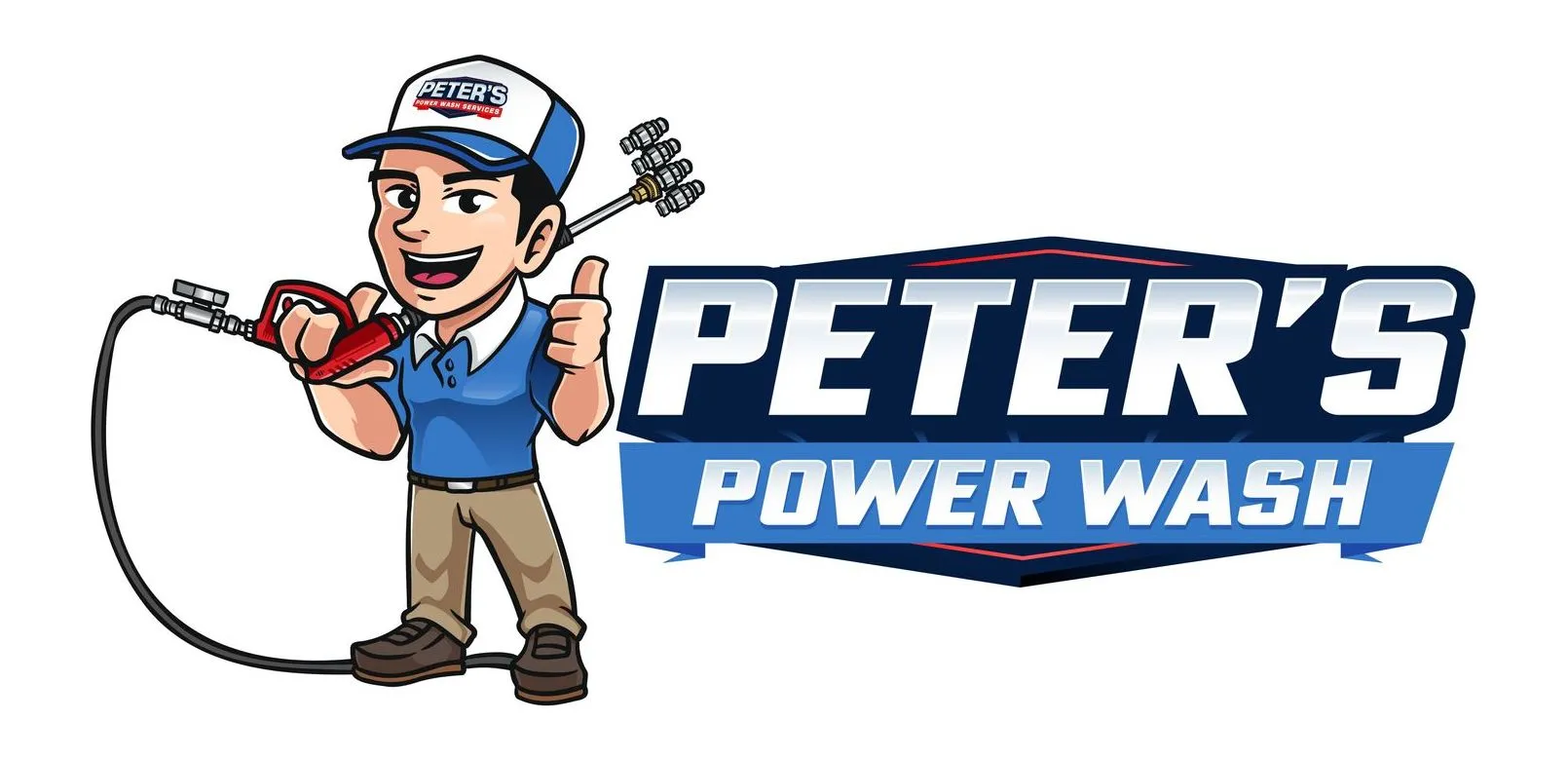Peter's Power Wash logo